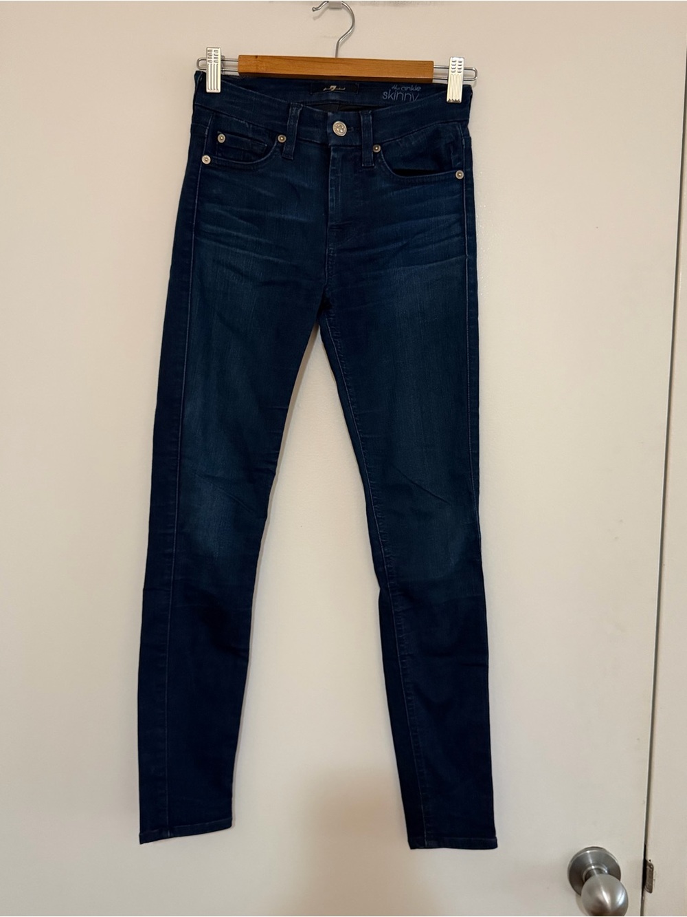 7 for All Mankind the ankle skinny